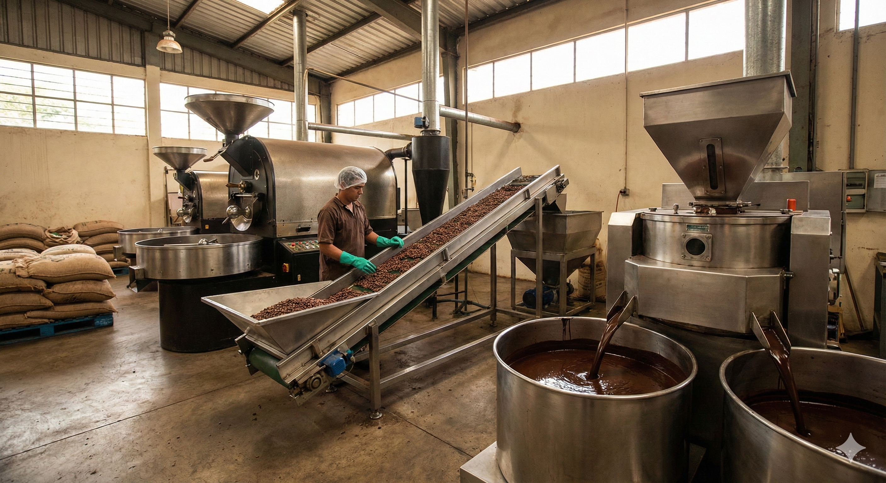 Cocoa processing